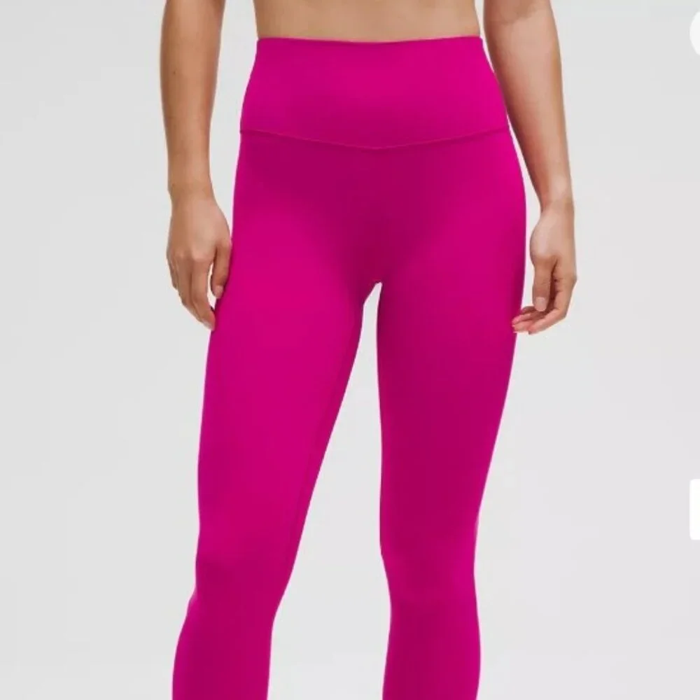 Lululemon Align High-Rise Pant 28" Ripened Raspberry 12 - Picture 1 of 7